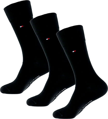 Tommy Hilfiger Socken - 3er-Pack - Schwarz