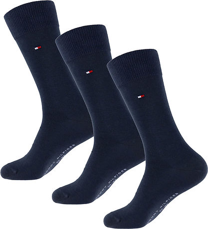 Tommy Hilfiger Socks - 3-Pack - Dark Navy Tommy Hilfiger Socks - 3-Pack - Dark Navy