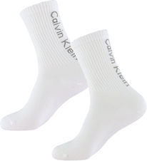 Chaussettes Calvin Klein - 2 Pack - Blanc/Gris