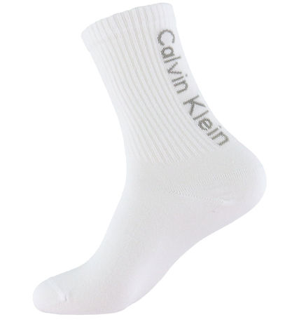 Calvin Klein Socken - 2er-Pack - Weiß/Grau Calvin Klein Socken - 2er-Pack - Weiß/Grau