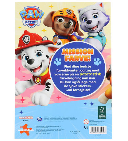 Forlaget Carlsen Colouring Book - Paw Patrol