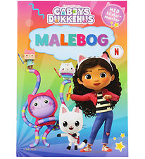 Forlaget Carlsen Colouring Book - Gabby's Dollhouse - Stickers Forlaget Carlsen Colouring Book - Gabby's Dollhouse - Stickers