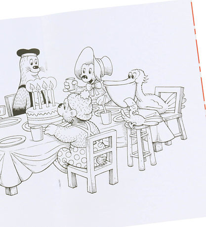Forlaget Carlsen Colouring Book - Rasmus Klump's Best Friends