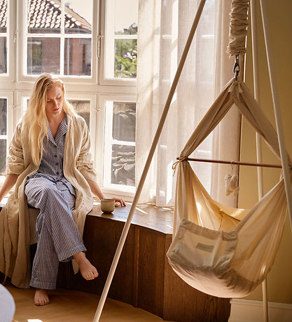 Moonboon Crib - Classic+ Bundle - Baby Hammock - Nature/White