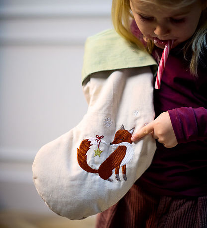 Filibabba Embroidered Christmas Stocking - Wonderful Winter - Fo Filibabba Embroidered Christmas Stocking - Wonderful Winter - Fo