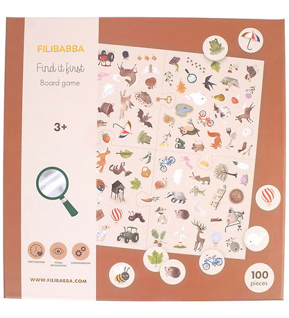 Jeu de Société Filibabba - Qui le trouve en premier? Jeu de Société Filibabba - Qui le trouve en premier?