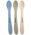 Filibabba Spoons - 3-Pack - Silicone - Ocean Mix Filibabba Spoons - 3-Pack - Silicone - Ocean Mix