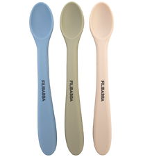 Filibabba Spoons - 3-Pack - Silicone - Ocean Mix