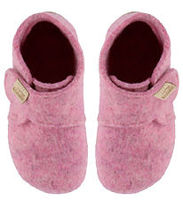 Living Kitzbühel Slippers - Wool - Franzi Filz - Wild Rose