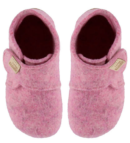 Living Kitzbühel Slippers - Wool - Franzi Filz - Wild Rose