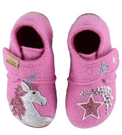 Living Kitzbühel Slippers - Wool - Einhornzauber - Candy