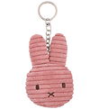 Bon Ton Toys Keychain - 10 cm - Miffy Flat ECO Corduroy - Dusty