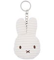 Bon Ton Toys Keychain - 10 cm - Miffy Flat ECO Corduroy - Offwh