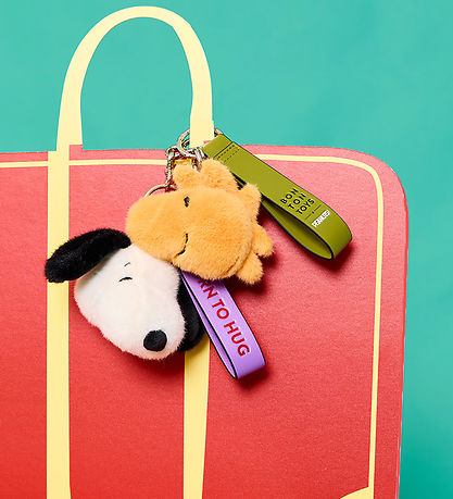Bon Ton Toys Keychain - 9 cm - Woodstock ECO Fuzzy Yellow rear