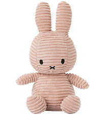 Bon Ton Toys Knuffel - 23 cm - Miffy ECO Corduroy - Misty Rose
