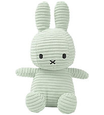 Bon Ton Toys Knuffel - 23 cm - Miffy ECO Corduroy - Soft Jade