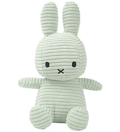 Bon Ton Toys Bangsi - 23 cm - Miffy ECO Corduroy - Soft Jade