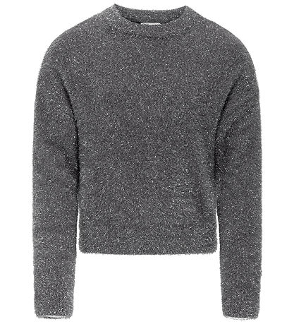 Kids Only Blouse - Knitted - KogPiumo - Black/Silver Glitter
