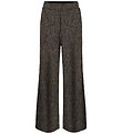 Kids Only Trousers - KogQueen - Black/Lurex Light Gold/Silver Kids Only Trousers - KogQueen - Black/Lurex Light Gold/Silver