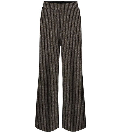 Pantalon Kids Only - KogQueen - Black/Lurex Light Gold/Argent
