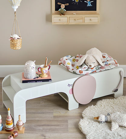 Banc Bloomingville - Ferdiand - 110x32x36 cm - Gris