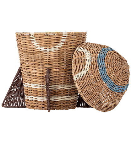 Panier av. Couvercle Bloomingville - 31x35 cm - Space - Naturel Panier av. Couvercle Bloomingville - 31x35 cm - Space - Naturel
