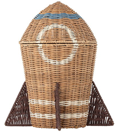 Panier av. Couvercle Bloomingville - 31x35 cm - Space - Naturel Panier av. Couvercle Bloomingville - 31x35 cm - Space - Naturel