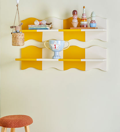 Bloomingville Shelf - 80x22.5x17 cm - Bubbi - Yellow