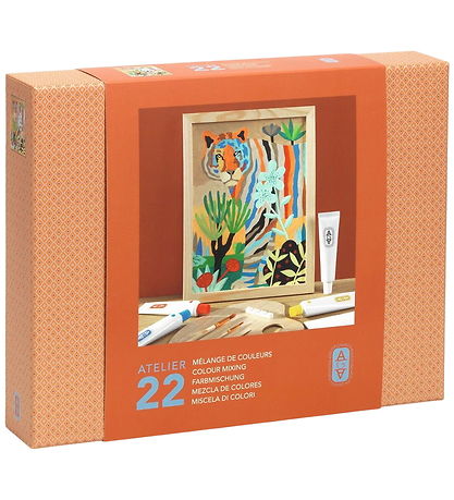 Djeco Creatieve Speelset - Atelier 22 - Kleuren mengen