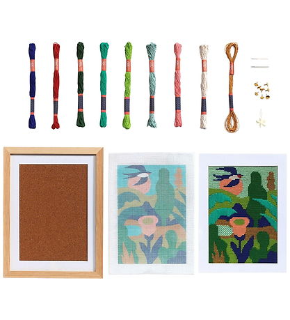 Djeco Kreatives Spielset - Atelier 65 - Kreuzstich