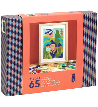 Djeco Kreatives Spielset - Atelier 65 - Kreuzstich
