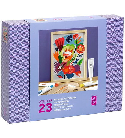 Djeco Kreativt lekset - Atelier 23 - Färgblandning
