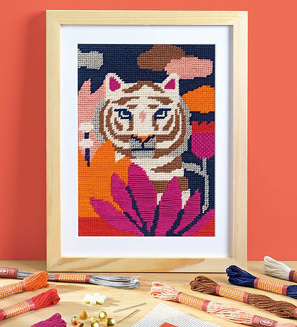 Djeco Creation Set - Atelier 64 - Cross Stitch