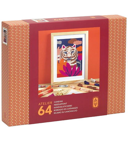 Djeco Creation Set - Atelier 64 - Cross Stitch