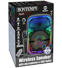 Bontempi Speaker w. Microphone/Light - Wireless