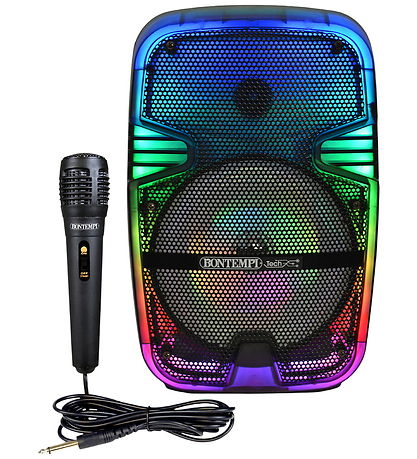 Haut-parleur av. Microphone/Lumière Bontempi - Sans fil