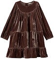 Sofie Schnoor Dress - Velvet - SelineSB - Brown Sofie Schnoor Dress - Velvet - SelineSB - Brown