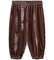 Sofie Schnoor Velvet Trousers - Carlinasb - Soft Brown