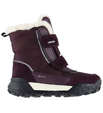 Geox Winter Boots - Tex - J Trekkyup B ABX - Dk Burgundy
