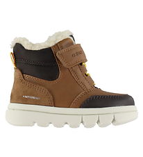 Geox Winter Boots - Tex - B Willaboom B ABX - Tobacco/Dk Brown