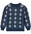 Fliink Blouse - Knitted - Garden - Insignia Blue Fliink Blouse - Knitted - Garden - Insignia Blue