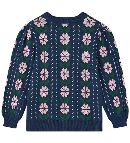 Blouse Fliink - Tricoté - Garden - Insigne Blue Blouse Fliink - Tricoté - Garden - Insigne Blue