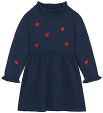 Fliink Kleid - Strick - Benna - Abzeichen Blue