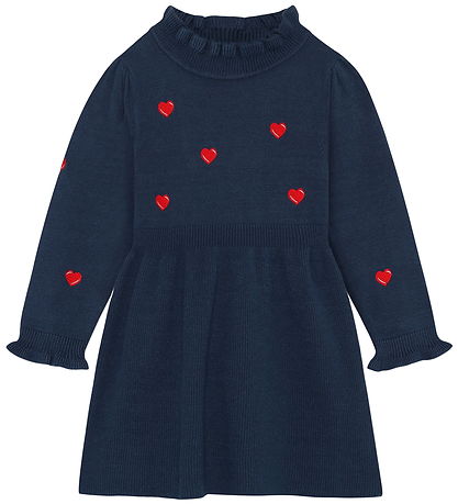 Robe Fliink - Tricoté - Benna - Insigne Blue Robe Fliink - Tricoté - Benna - Insigne Blue