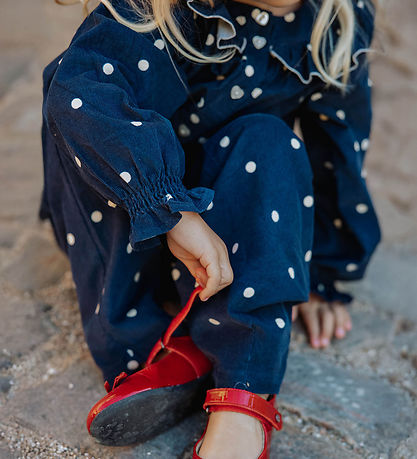 Fliink Broek - Corduroy - Dolly - Insignes Blue AOP