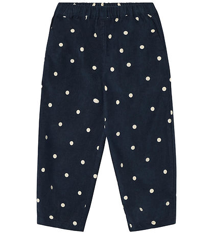 Fliink Broek - Corduroy - Dolly - Insignes Blue AOP