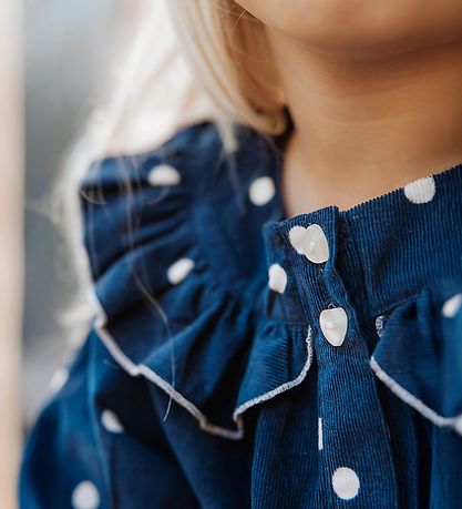 Fliink Overhemd - Corduroy - Dolly - Insignes Blue AOP