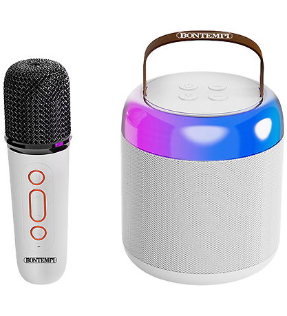 BontempiMini Haut-parleur av. Microphone/Lumière  BontempiMini Haut-parleur av. Microphone/Lumière