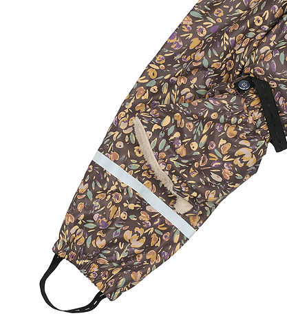 Mikk-Line Rainwear w. Lining - Teddy Rec - Raisin