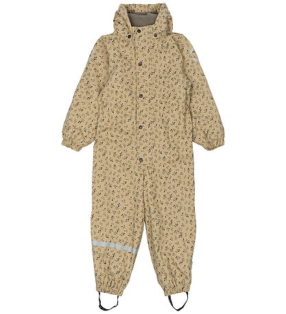 Mikk-Line Rainsuit w. Fleece - Cornstalk